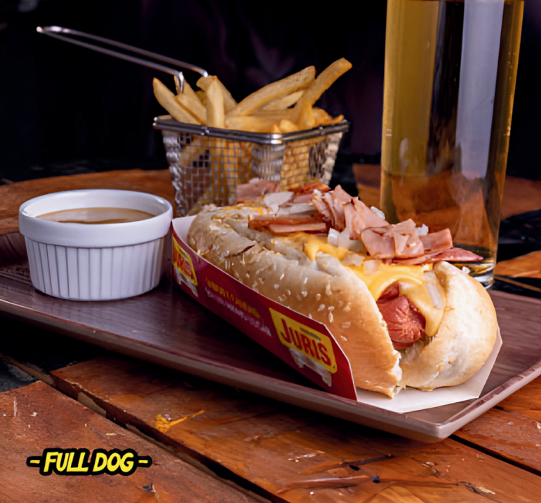Hot dogs, alitas y nachos
